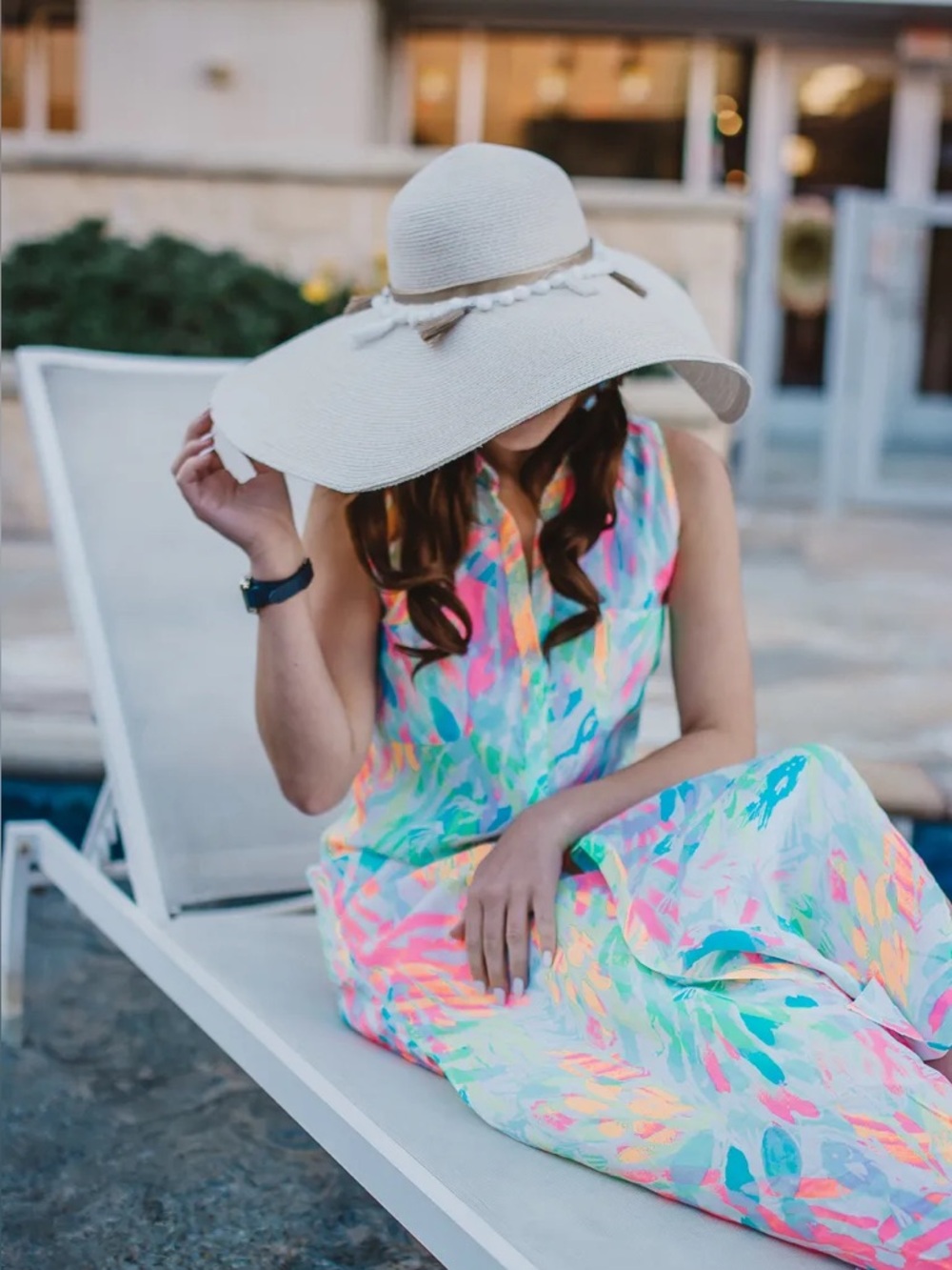 GENIE BY EUGENIE KIM FOR LILLY PULITZER | cabana hat - Picture 2 of 6